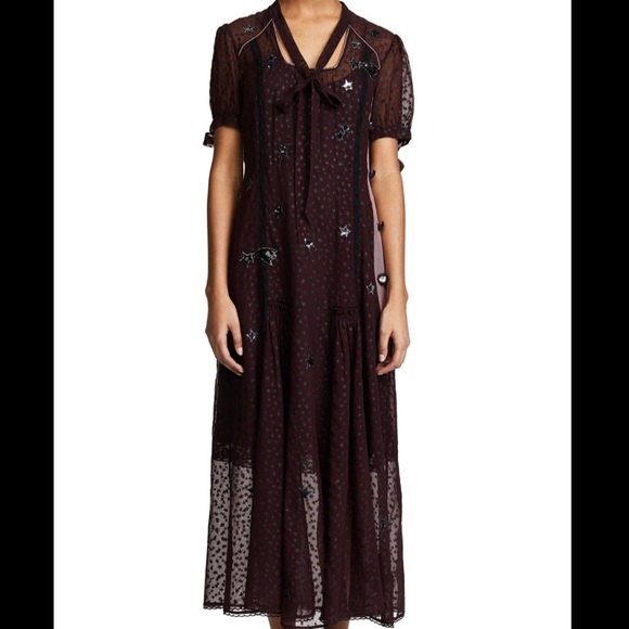 coach maxi dress